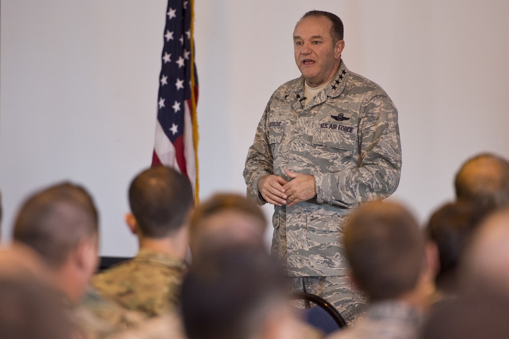 Everyone a sensor: USAFE commander discusses sensitive topic at Airman’s Call