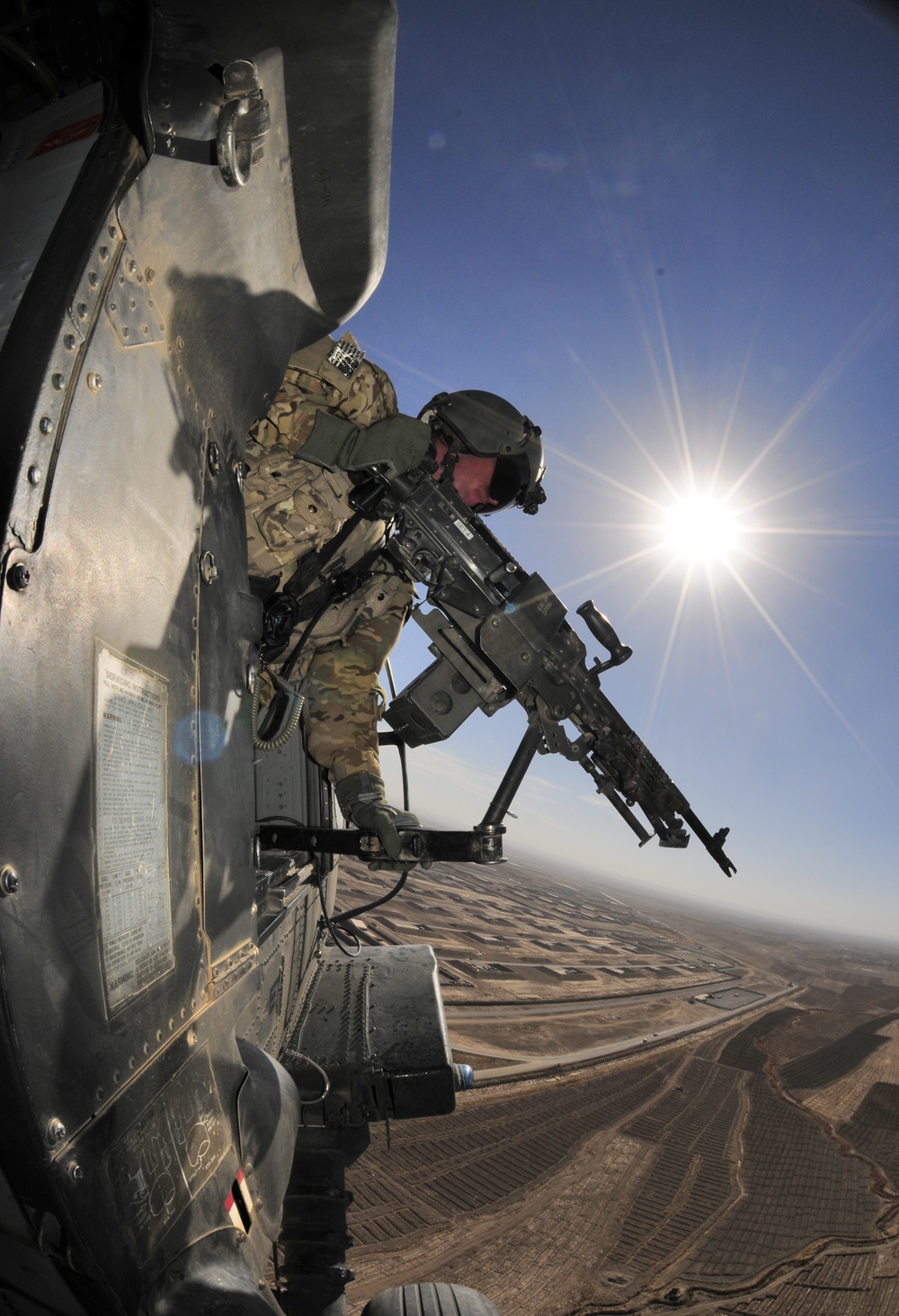 25th CAB soldier provides sky security