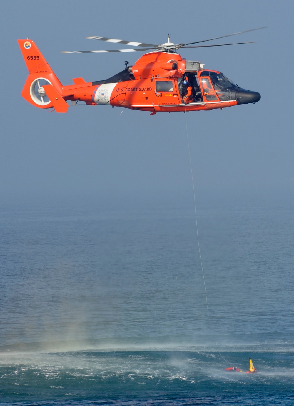 Air Station Los Angeles rescues swimmer