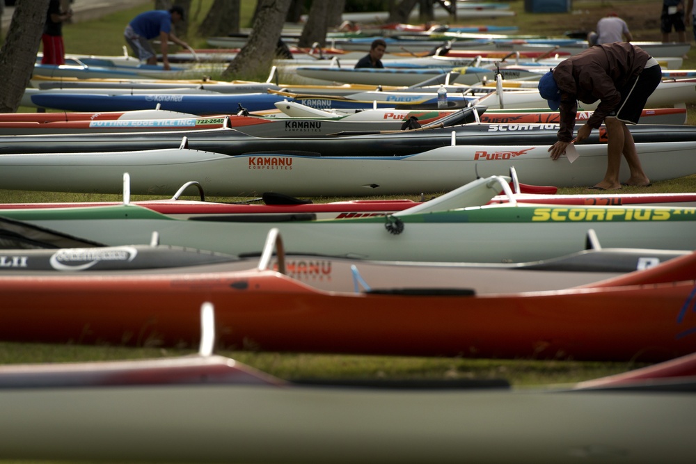 Paddling the Pacific