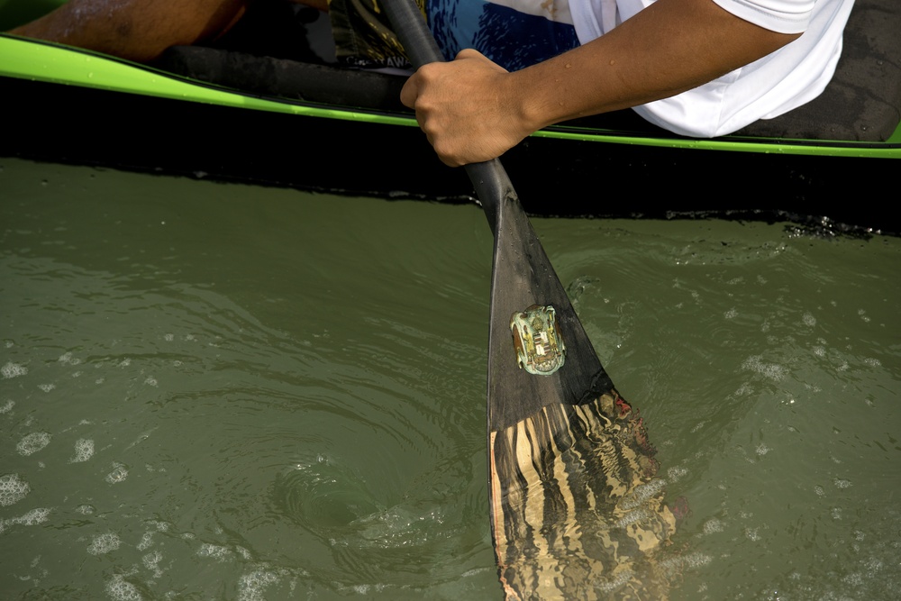 Paddling the Pacific