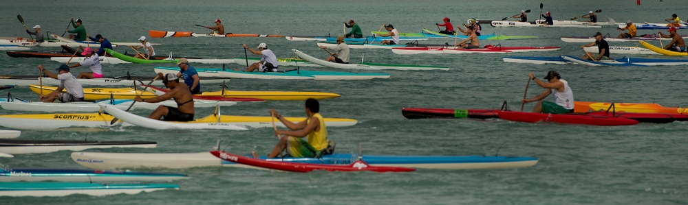 Paddling the Pacific