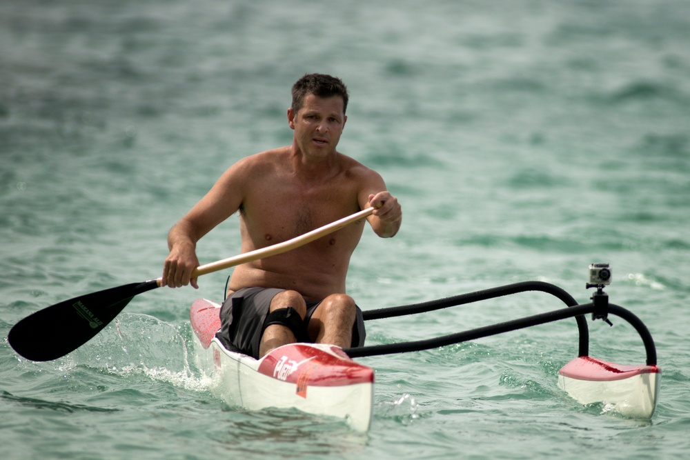 Paddling the Pacific
