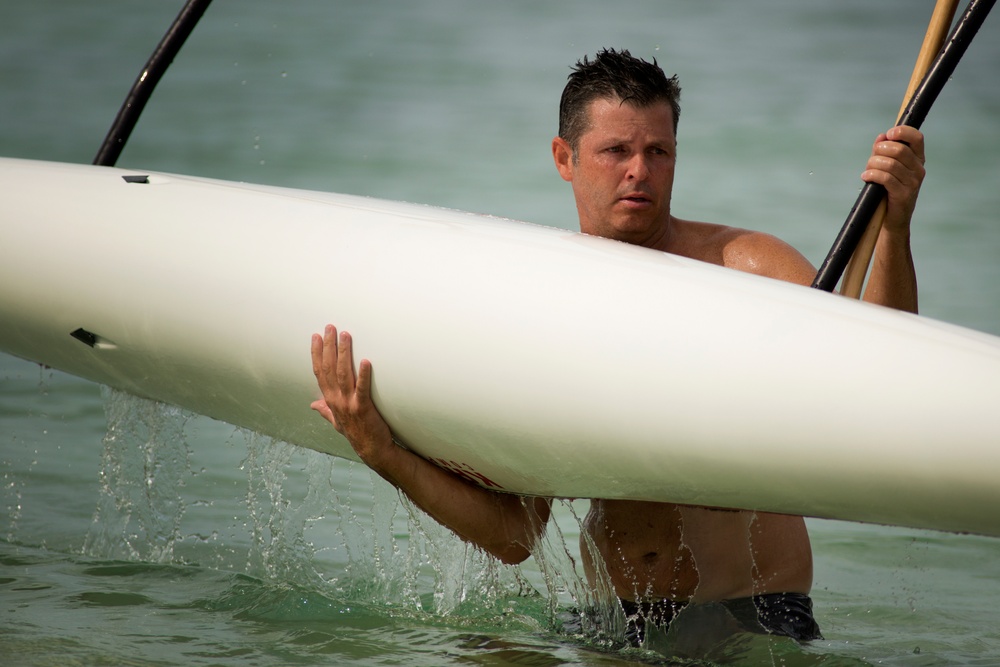 Paddling the Pacific