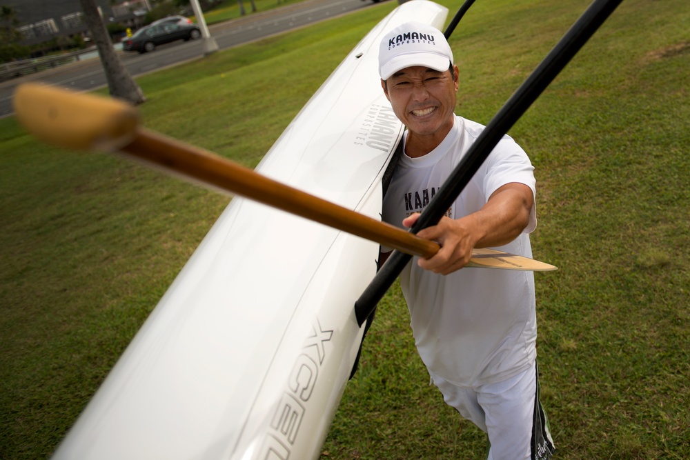 Paddling the Pacific