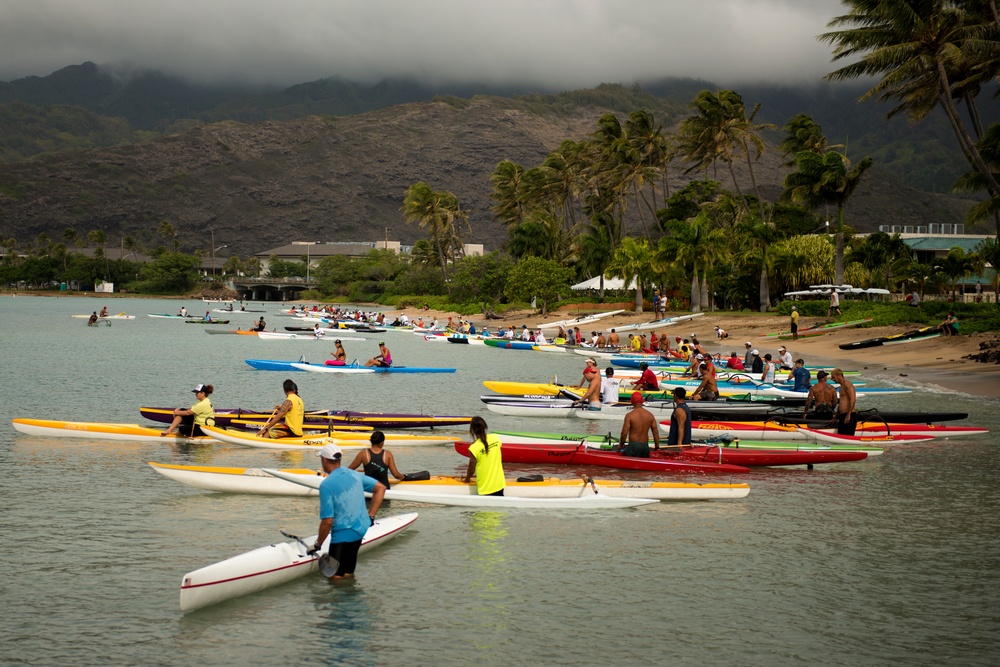 Paddling the Pacific