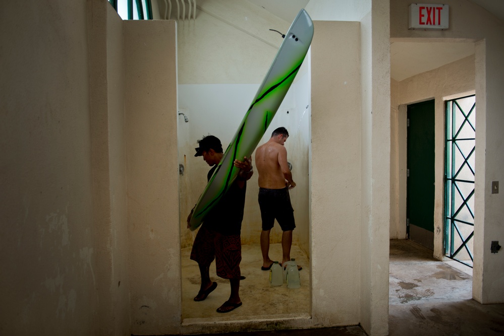 Paddling the Pacific