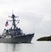 USS Michael Murphy arrives at its homeport