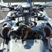 Checking an SH-60B Sea Hawk helicopter