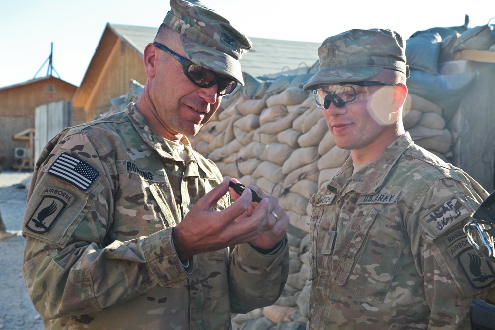 1st Squadron, 91st Cavalry Regiment award ceremony