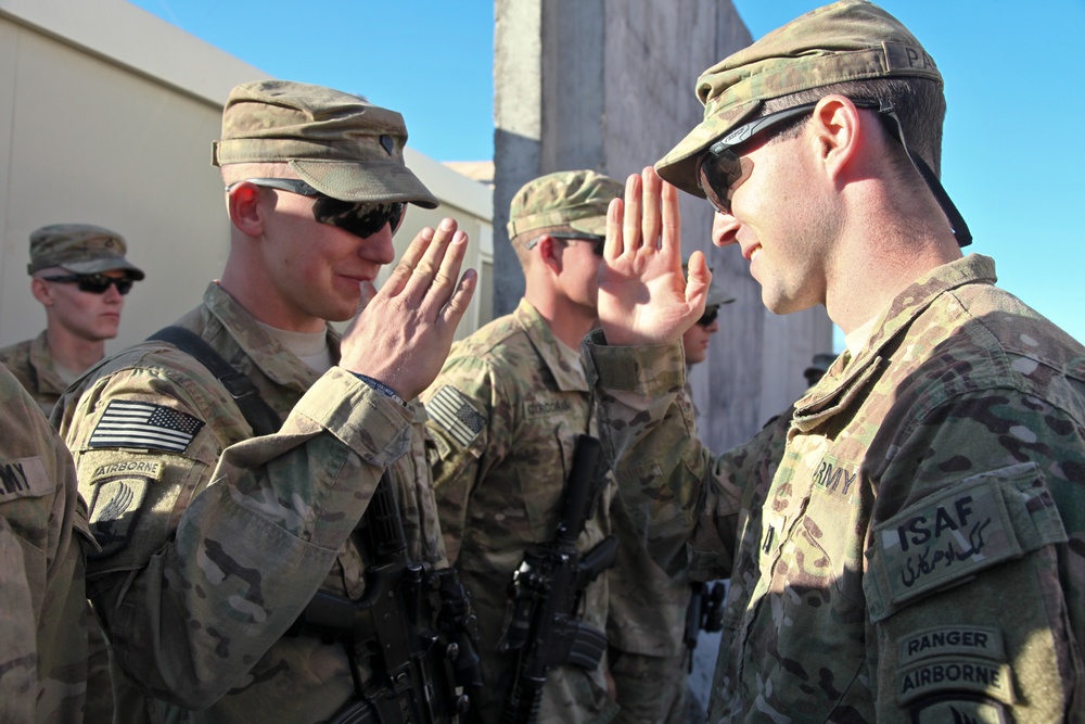 1st Squadron, 91st Cavalry Regiment award ceremony