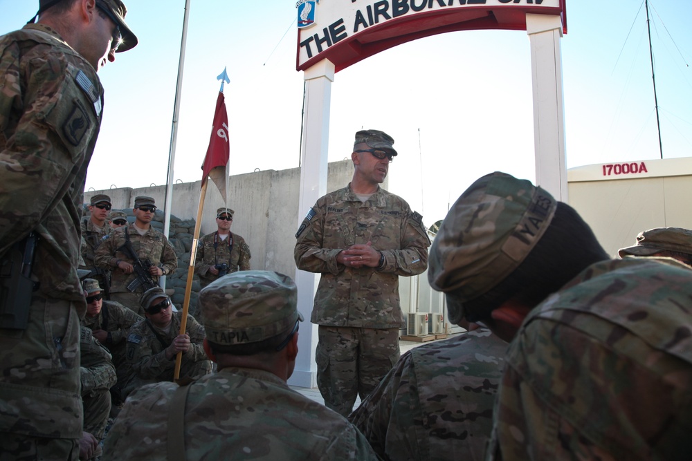 1st Squadron, 91st Cavalry Regiment award ceremony