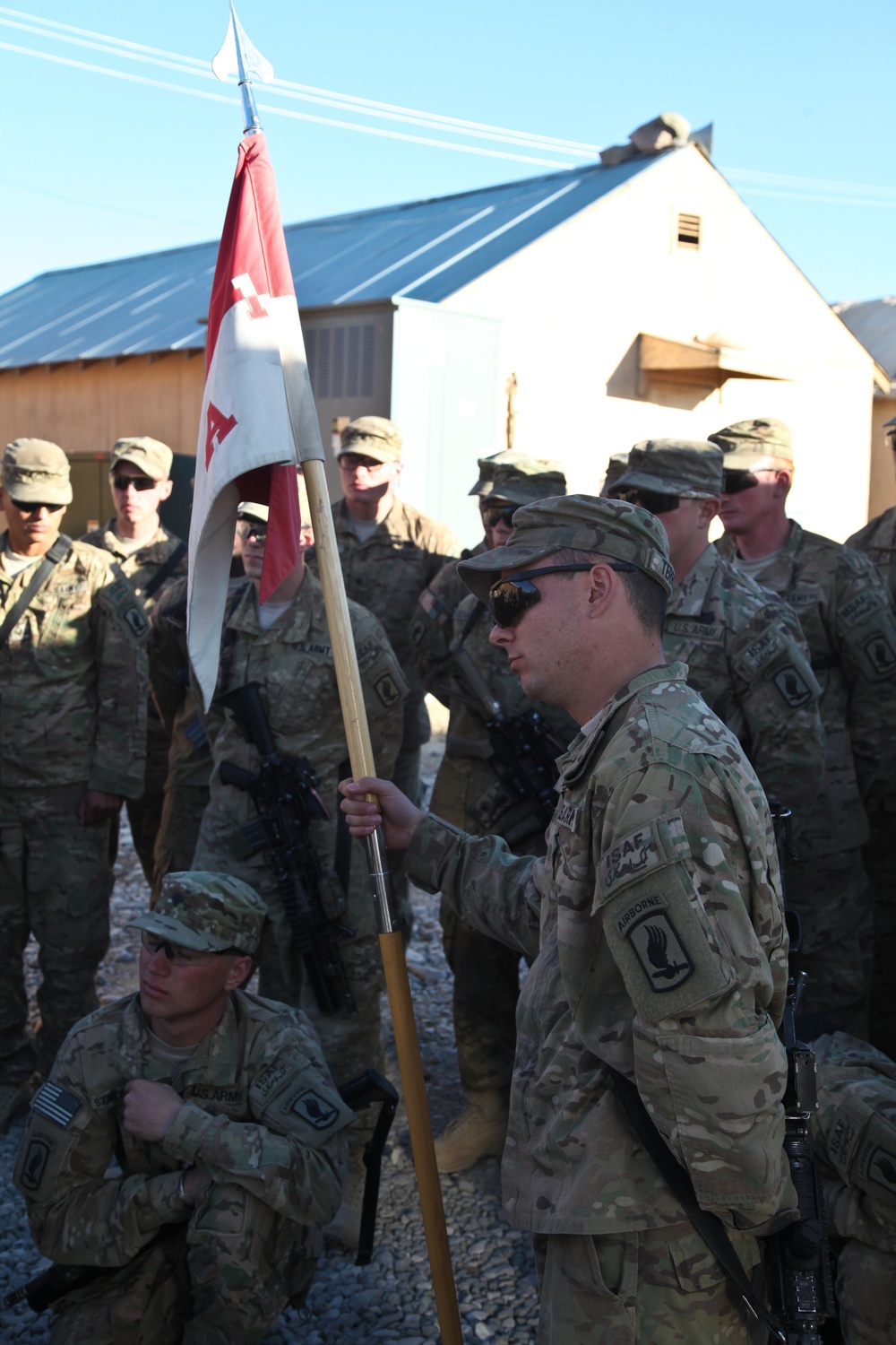 1st Squadron, 91st Cavalry Regiment award ceremony