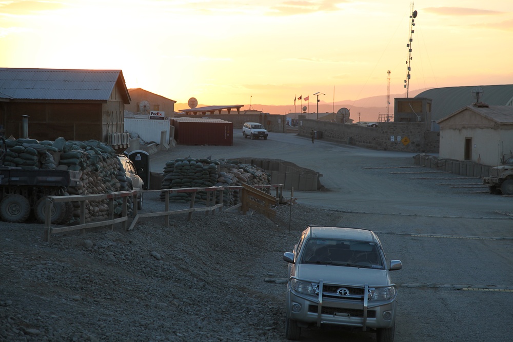 Afghanistan sunset