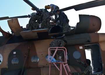 Afghan air force aircraft maintenance