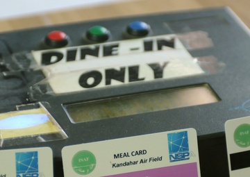 New dining facility policies, meal cards for Kandahar Airfield residents