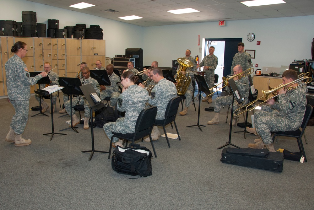 A look into the life of the 1st Cav. Band