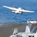 C-2A Greyhound launches from USS Nimitz