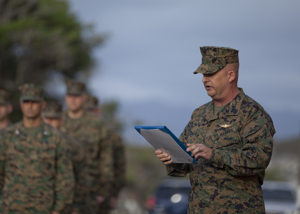 3D Marine Regiment Navy Unit Citation Presentation