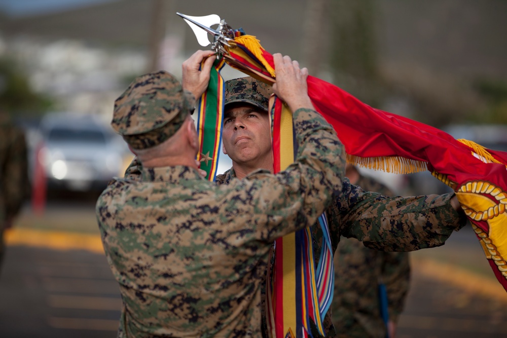 3D Marine Regiment Navy Unit Citation Presentation