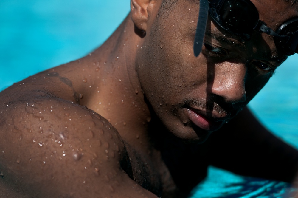 Wounded warriors compete