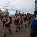15th MEU Marines Fast Rope On Board Peleliu