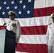 Cmdr. Brad L. Arthur relieves Cmdr. Brian K. Pummill as commanding officer of Helicopter Sea Combat Squadron 9 at change of command ceremony