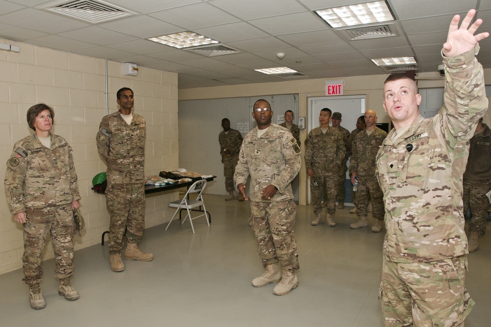 Brig. Gen. Kristin French visits the DFIP