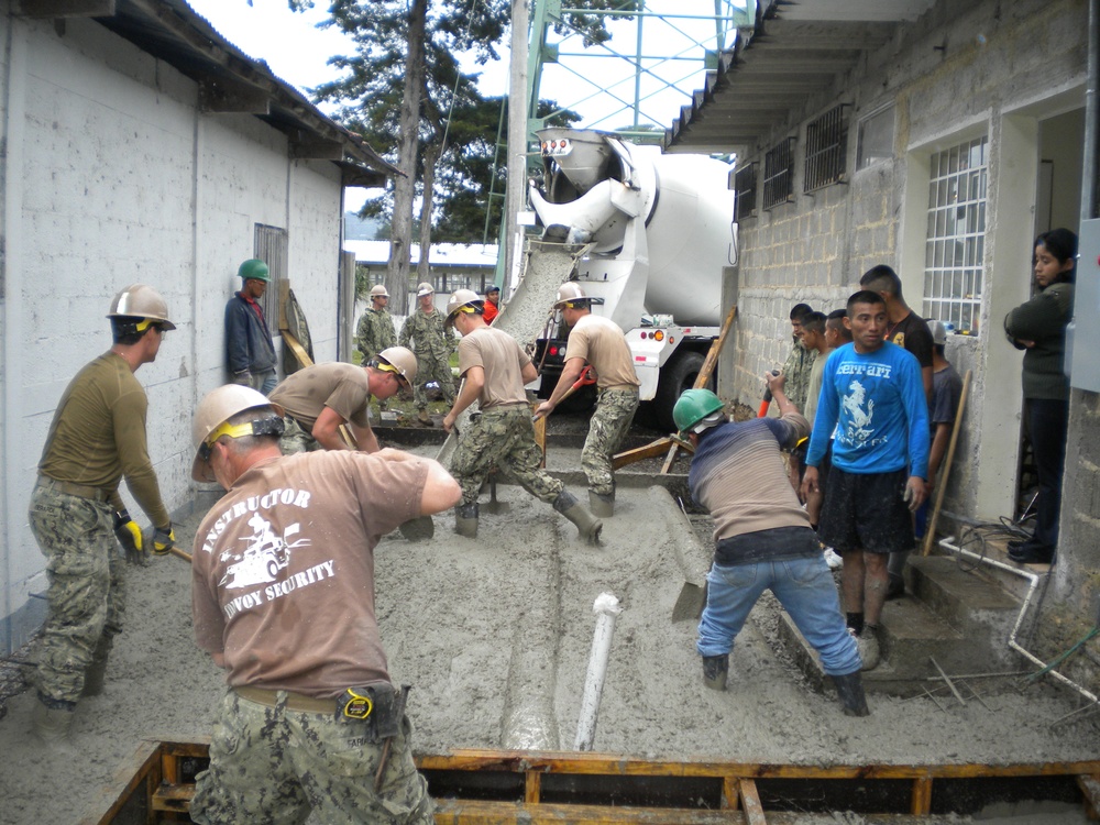 NMCB 27 in Guatemala