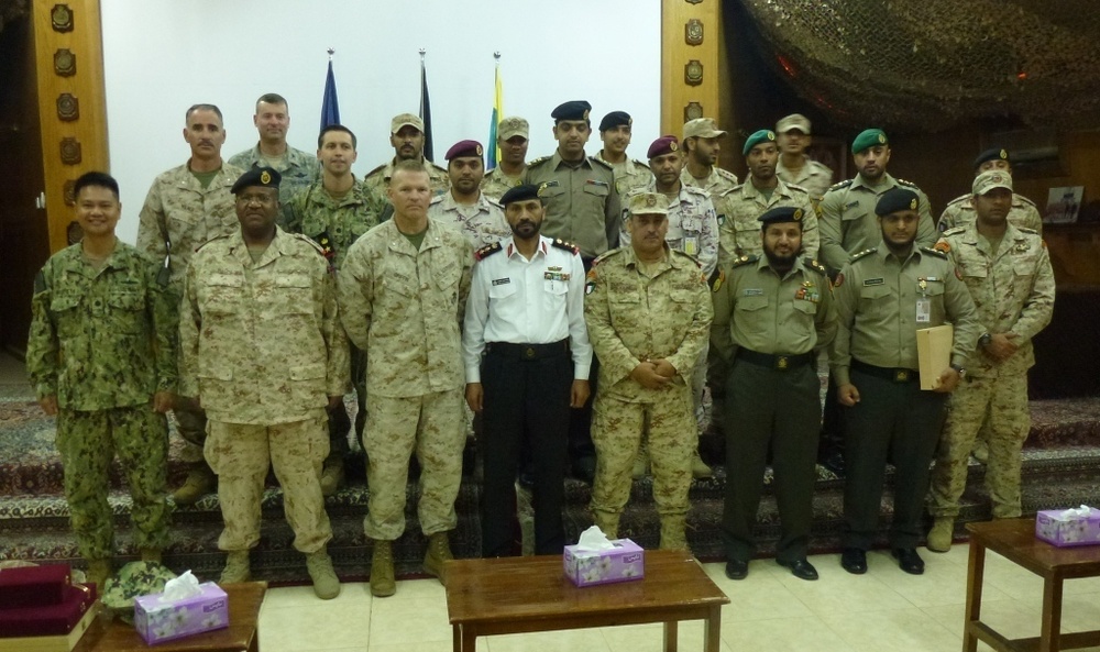 Closing ceremony of Eager Mace 13