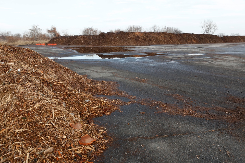 Air curtain burn at Floyd Bennett Field