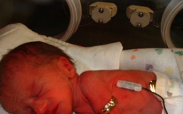 Cherry Point family uses story of survival to raise awareness about premature births