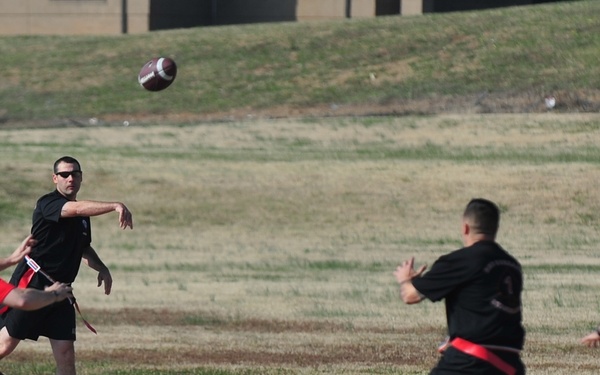 Currahees on the gridiron for the first annual Turkey Bowl