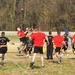 Currahees on the gridiron for the first annual Turkey Bowl
