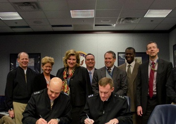 Navy’s Information Dominance, Cyber leaders sign major strategy documents