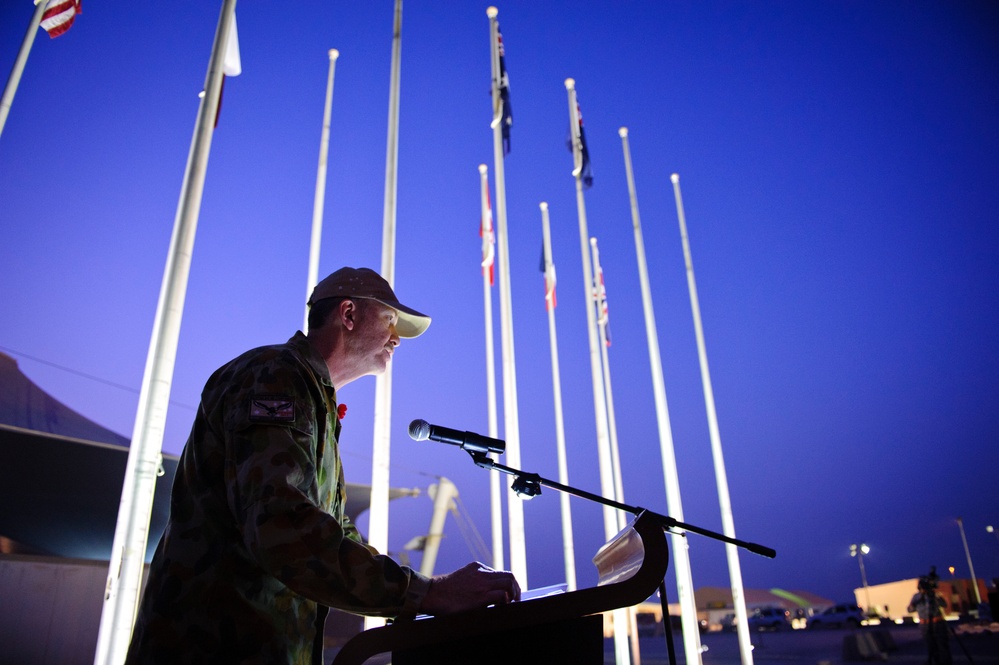 Australian, New Zealand Army Corps Day ceremony