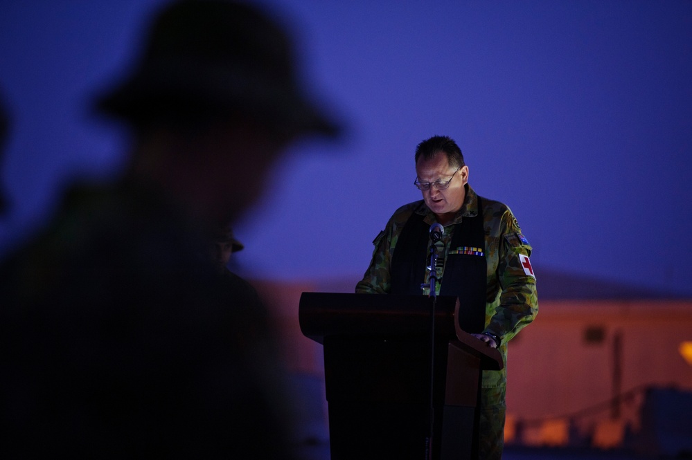 Australian, New Zealand Army Corps Day ceremony