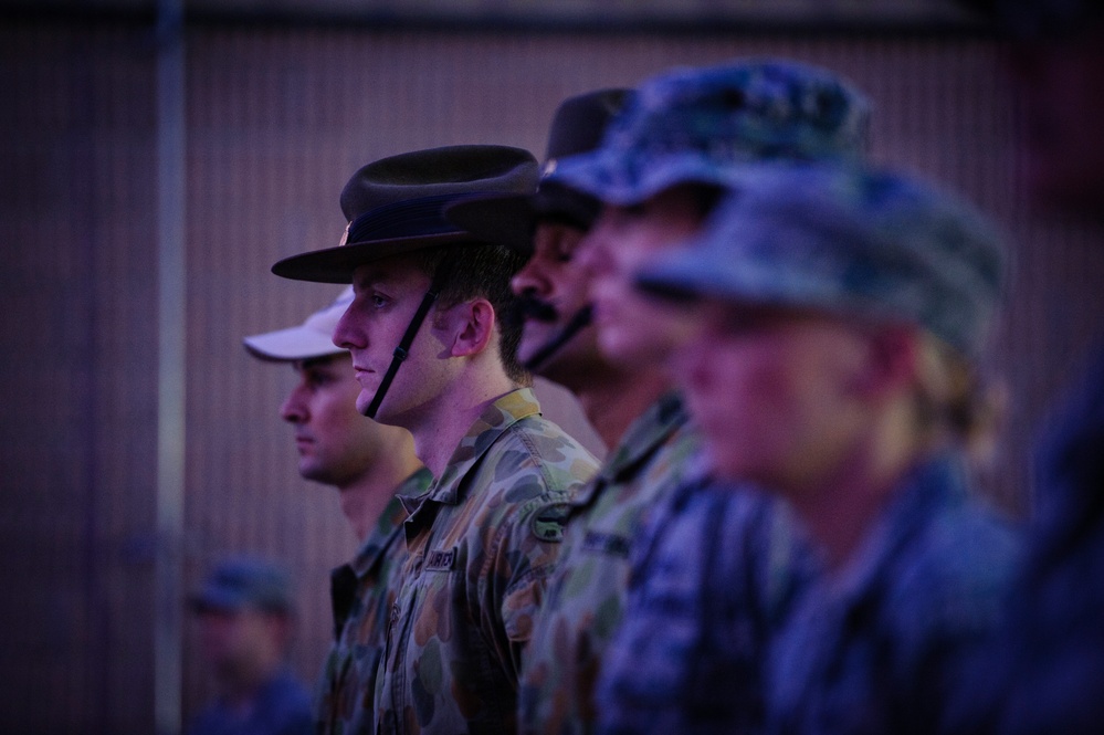 Australian, New Zealand Army Corps Day ceremony