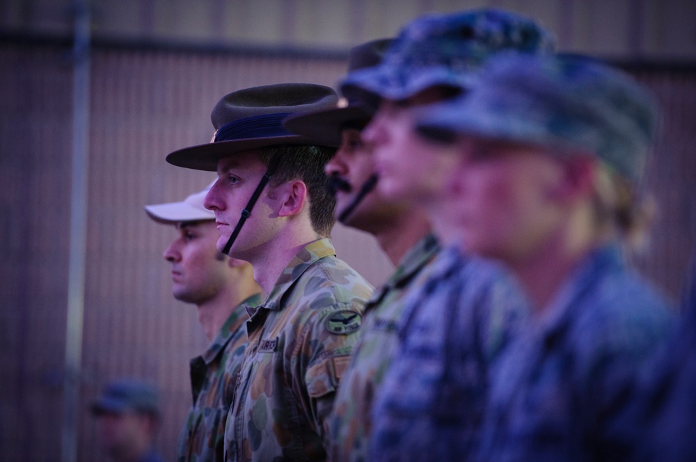 Australian, New Zealand Army Corps Day ceremony