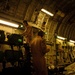 C-17 Globemaster III medical evacuation flight mission