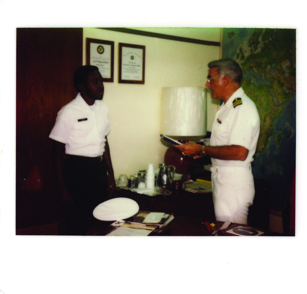 34 years of naval service