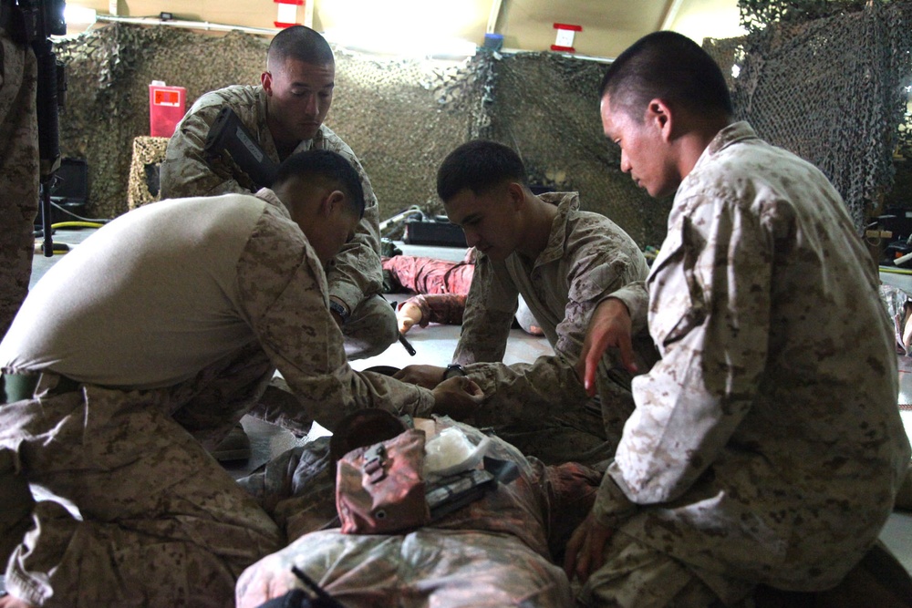 Combat lifesaving skills