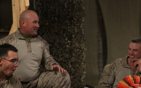 TFL CO, RCT-7 CO tour Helmand on Thanksgiving