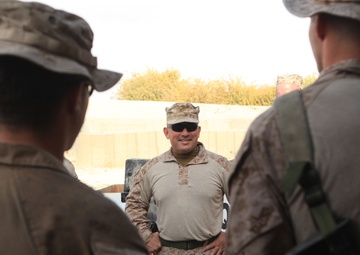 TFL CG, RCT-7 CO tour Helmand on Thanksgiving