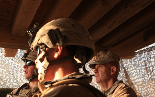 TFL CO, RCT-7 CO tour Helmand on Thanksgiving