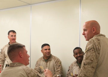 TFL CG, RCT-7 CO tour Helmand on Thanksgiving