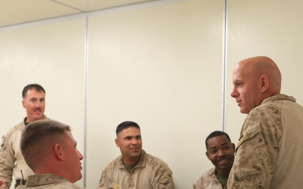 TFL CG, RCT-7 CO tour Helmand on Thanksgiving