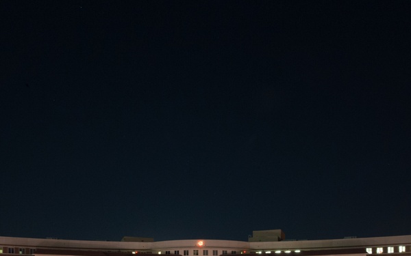 Full moon over FORSCOM/USARC headquarters