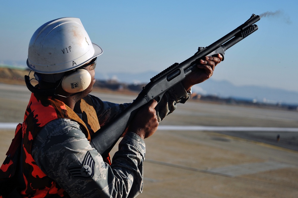 Airfield management keeps flight line in check