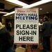 Hurricane Sandy victims town hall meeting at Staten Island